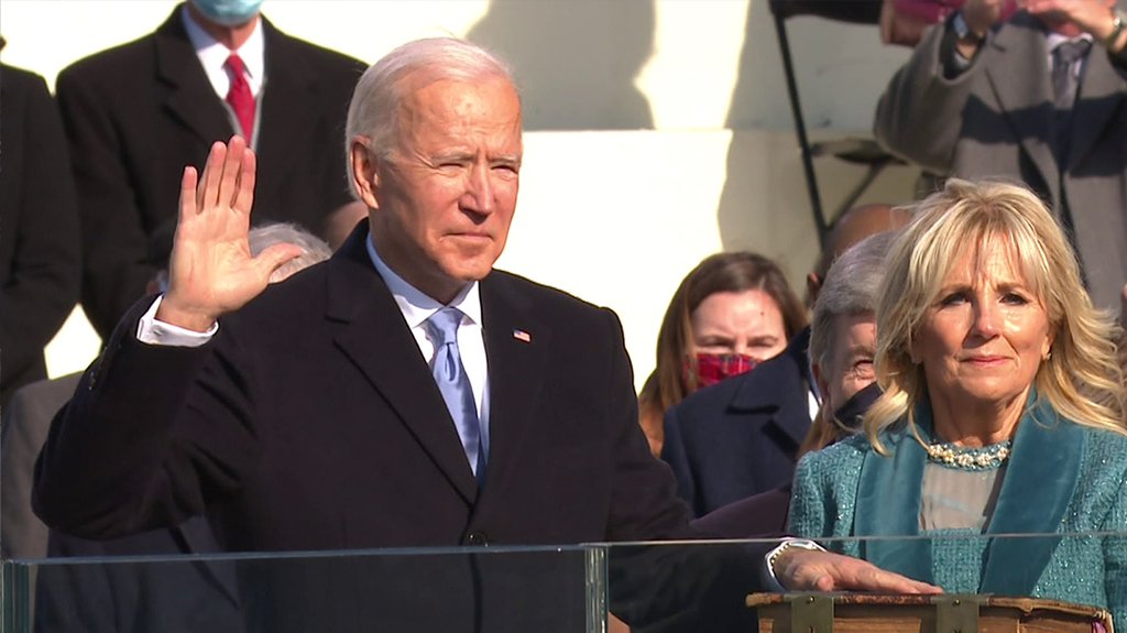 President Joe Biden and Vice President Kamala Harris Take Office ...