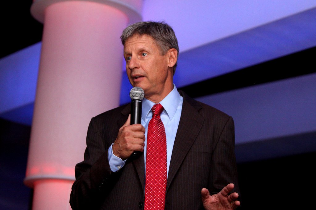 Gary Johnson on the rules keeping him off the debate stage Washington