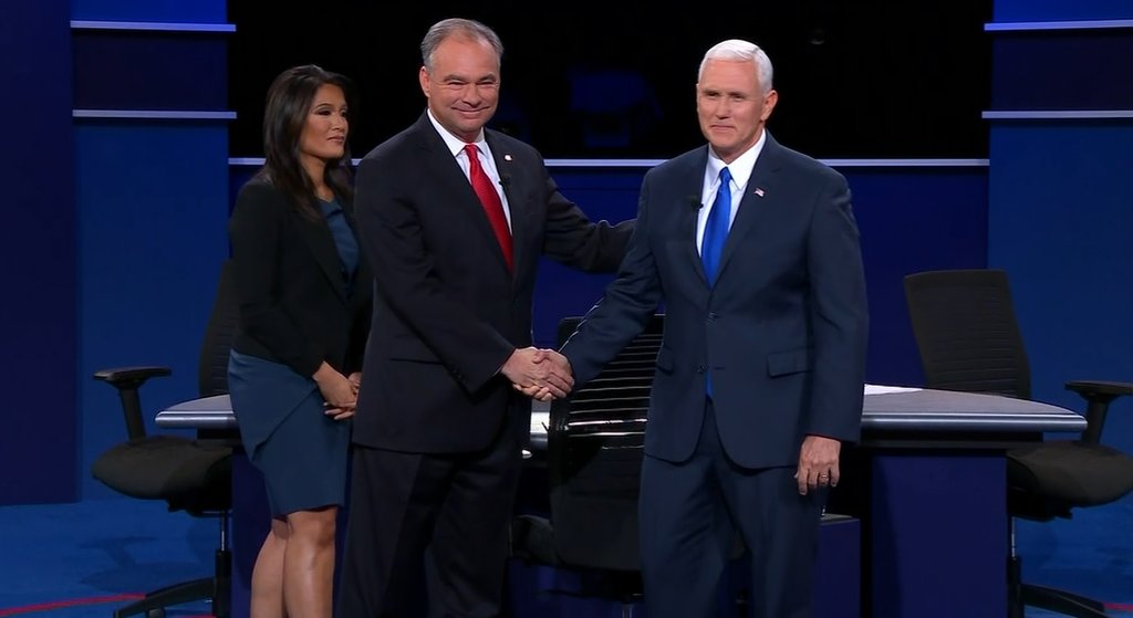 WATCH The 2016 Vice Presidential Debate between Mike Pence and Tim