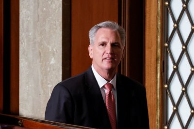 U.S. representatives gather for a third day to try to elect a new Speaker of the House at the U.S. Capitol in Washington