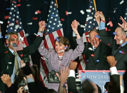 Nancy Pelosi, Rahm Emanuel, Harry Reid, Charles Schumer