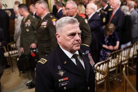 U.S. President Biden awards Medal of Honor to Army Captain Larry Taylor during White House ceremony in Washington