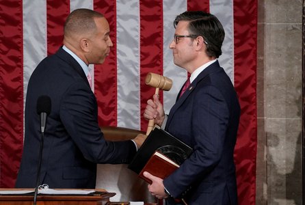U.S. House of Representatives meet to vote on new Speaker of the House at the U.S. Capitol in Washington