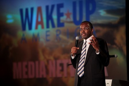 Potential 2016 presidential candidate Ben Carson isn’t as outspoken as he once was. [Photo by: Flickr user Gage Skidmore]