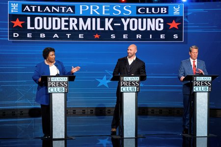 The Atlanta Press Club Loudermilk-Young Debate Series in Atlanta, Georgia