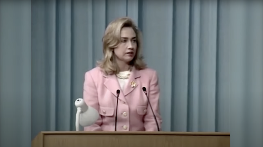 Hillary clinton women's right