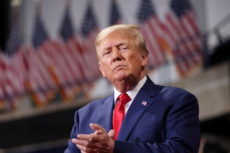 Former U.S. president Donald Trump rally in Wilkes-Barre