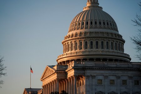 The U.S. Capitol building is pictured in Washington