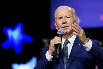 U.S. President Biden visits SUNY Westchester Community College Valhalla in Valhalla, New York