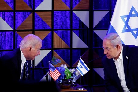 FILE PHOTO: U.S. President Biden visits Israel amid the ongoing conflict between Israel and Hamas