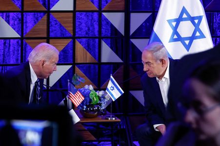 U.S. President Biden visits Israel amid the ongoing conflict between Israel and Hamas