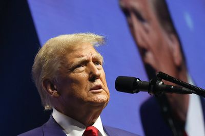 Republican presidential nominee and former U.S. President Trump campaigns in Georgia