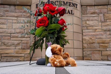 Prayer vigil for victims of the plane crash of the American Eagle flight 5342, at Wichita City Hall,  in Wichita