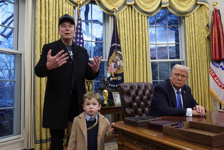 U.S. President Donald Trump at the Oval Office