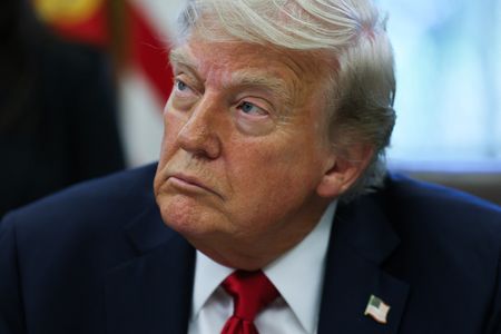 U.S. President Trump signs executive orders at the White House
