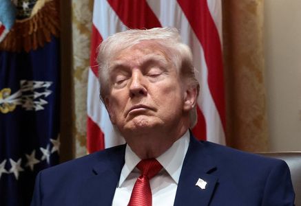 U.S. President Donald Trump holds a cabinet meeting at the White House in Washington