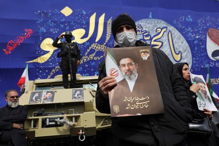 Funeral ceremony for the Iranian military commanders who were killed in strikes, amid the U.S.-Israeli conflict with Iran