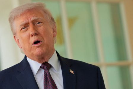 U.S. President Donald Trump in the Oval Office at the White House