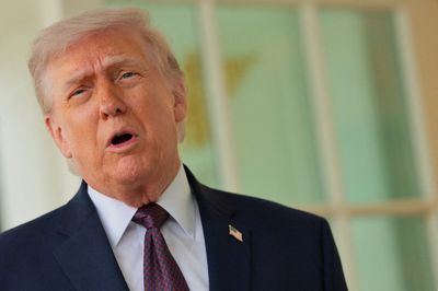 U.S. President Donald Trump in the Oval Office at the White House